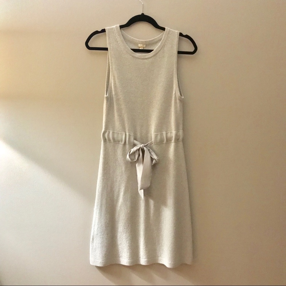 Jcrew sleeveless sweater dress